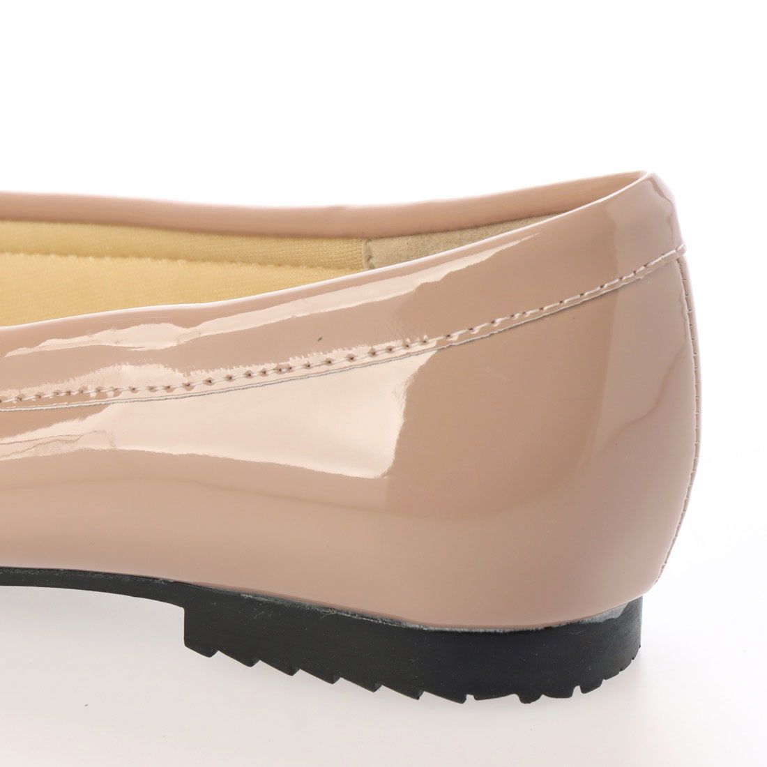 グランドフルール grandfleur 【晴雨兼用】スクエアトゥのローファーパンプス