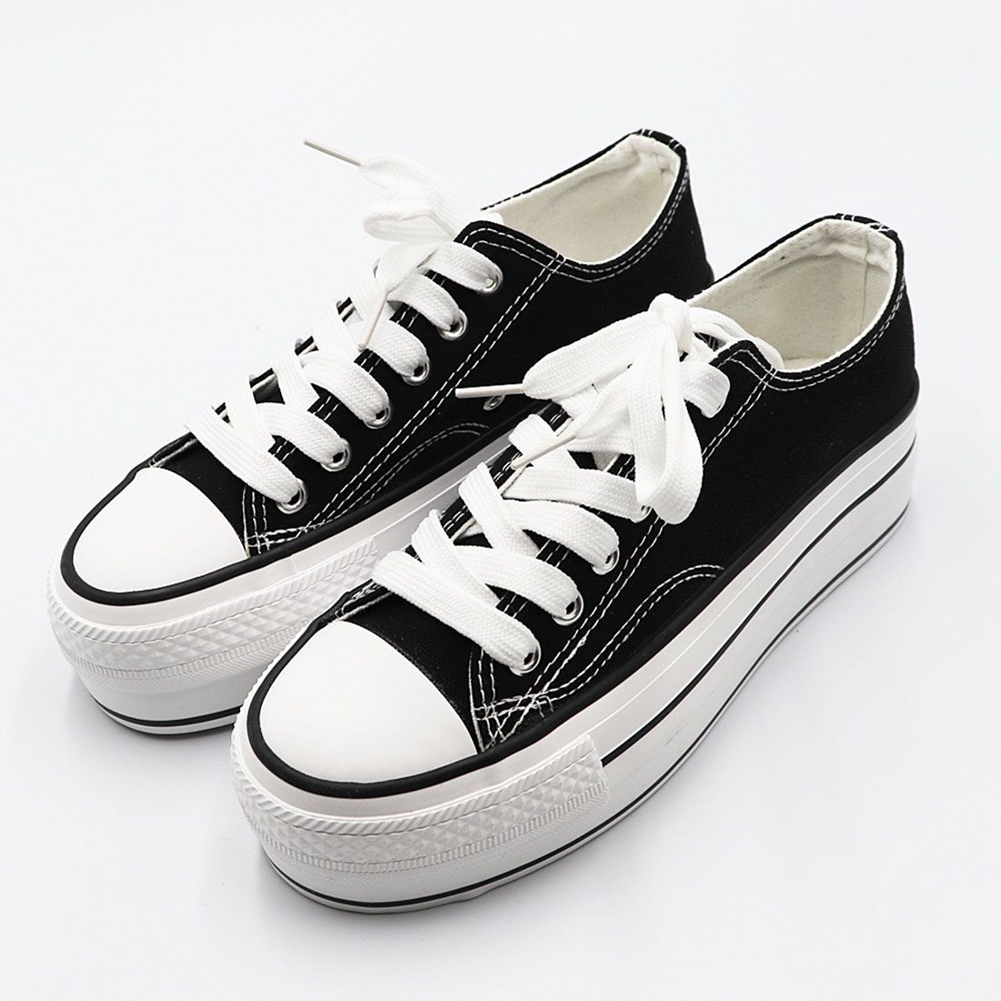 スニーカー レディース 厚底 韓国