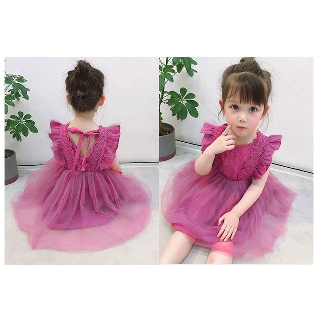 バックヤードファミリー BACKYARD FAMILY キッズ ワンピース子供ドレス nb3010