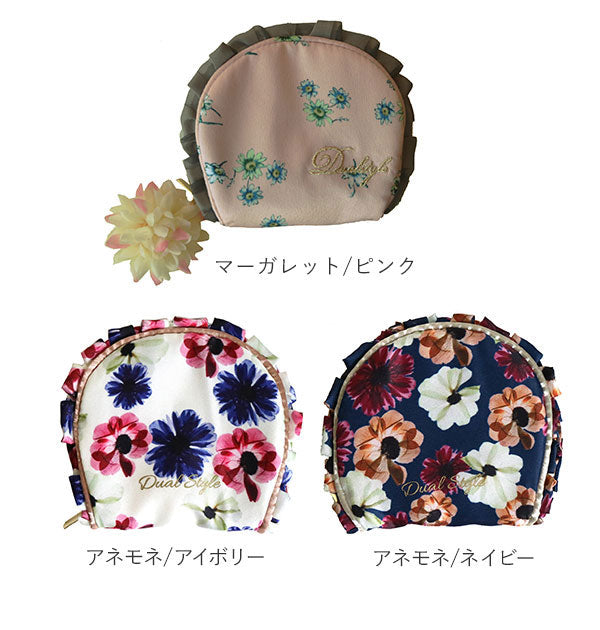 ノーブランド No Brand アクセサリーポーチ (シルエットパフューム/ピンク) シルエットパフューム/ピンク