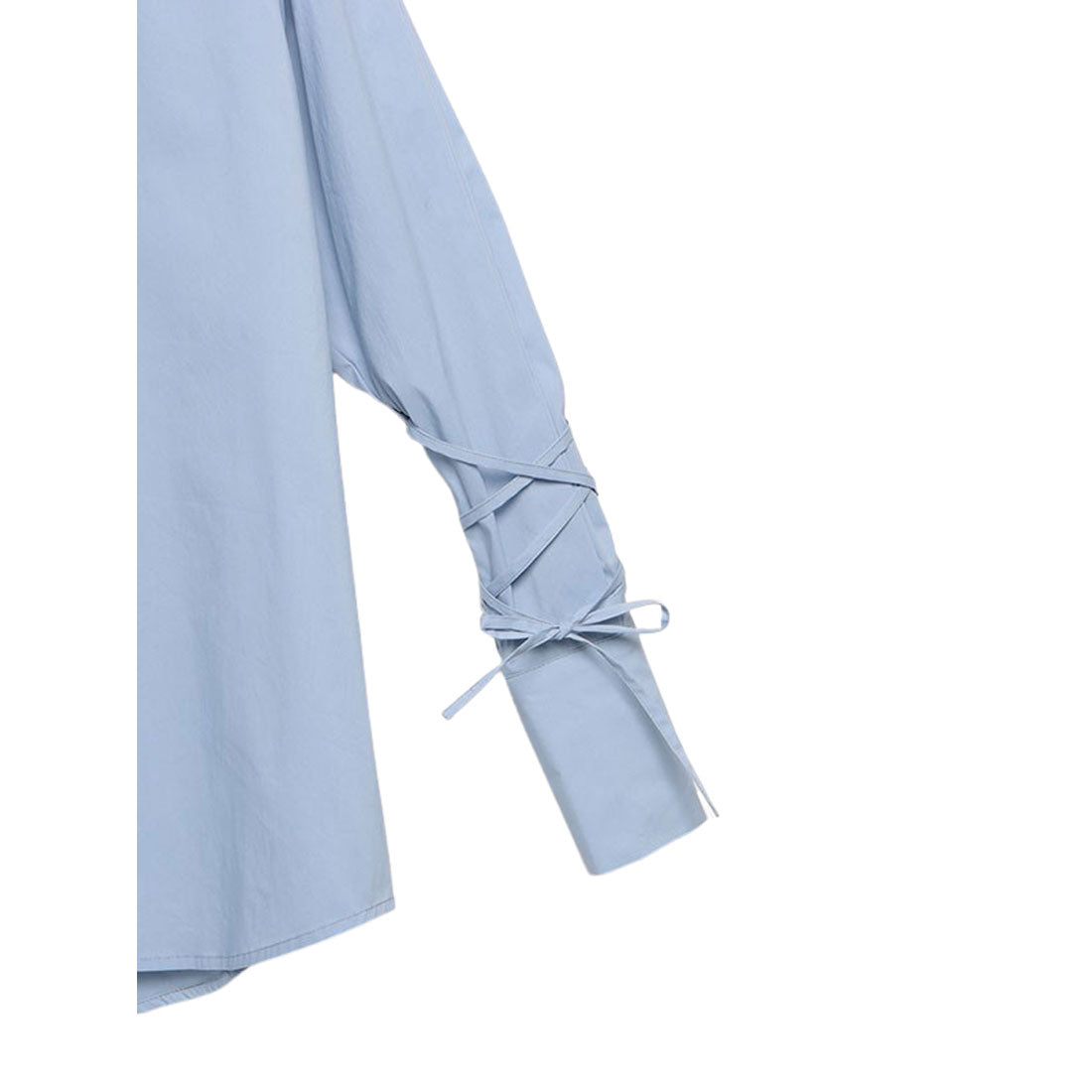 エイミーイストワール eimy istoire スリーブデザインロングシャツ (SAX) SAX