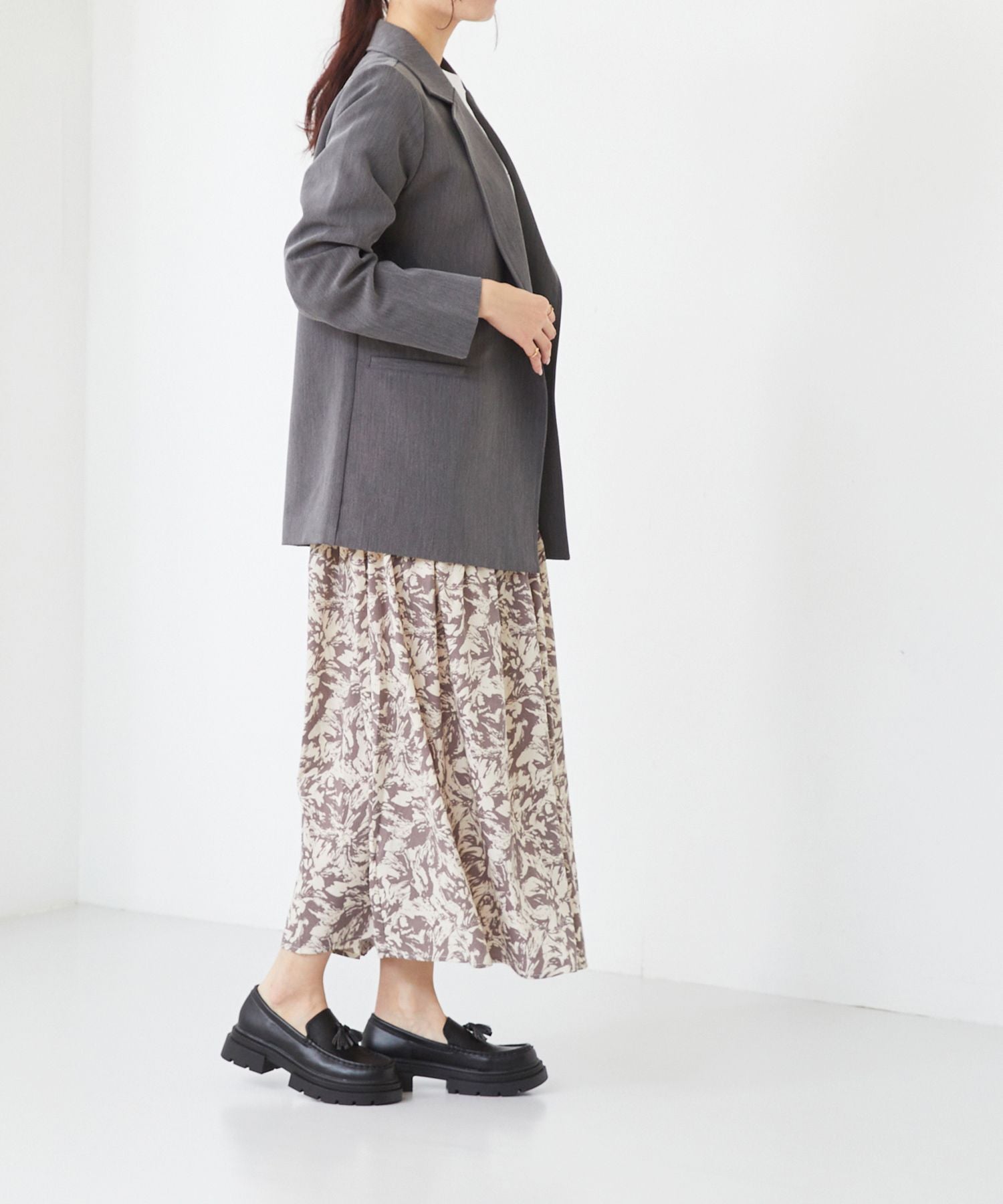 メヌエ Menue 厚底 トラックソール ローファー