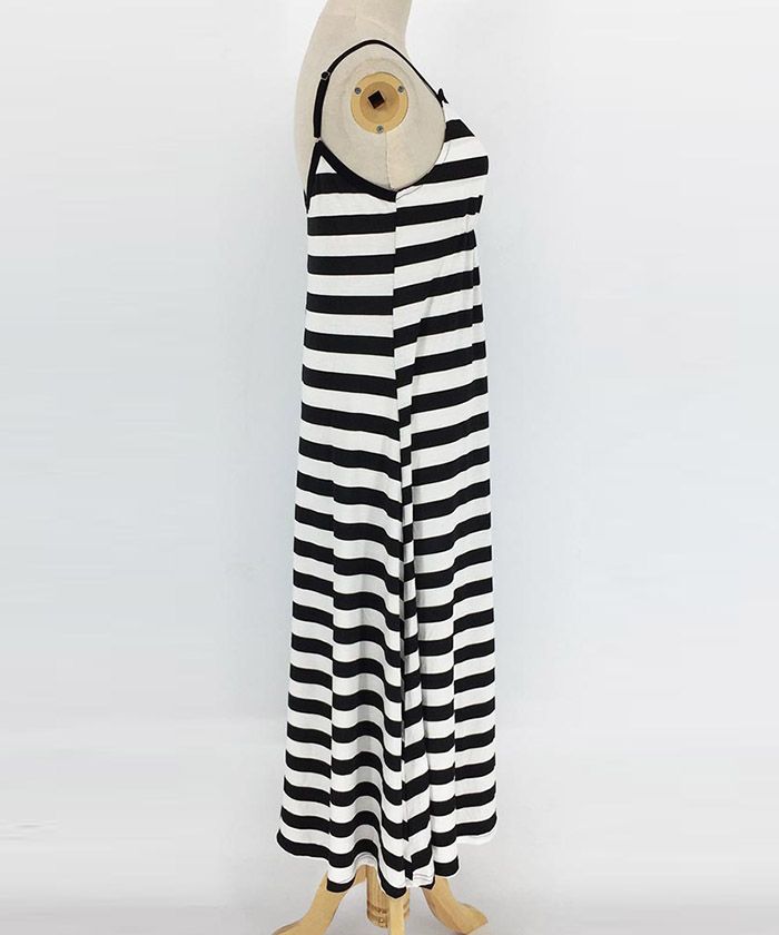 ミニミニストア miniministore モーダルワンピース ボーダー柄 無地【返品不可商品】