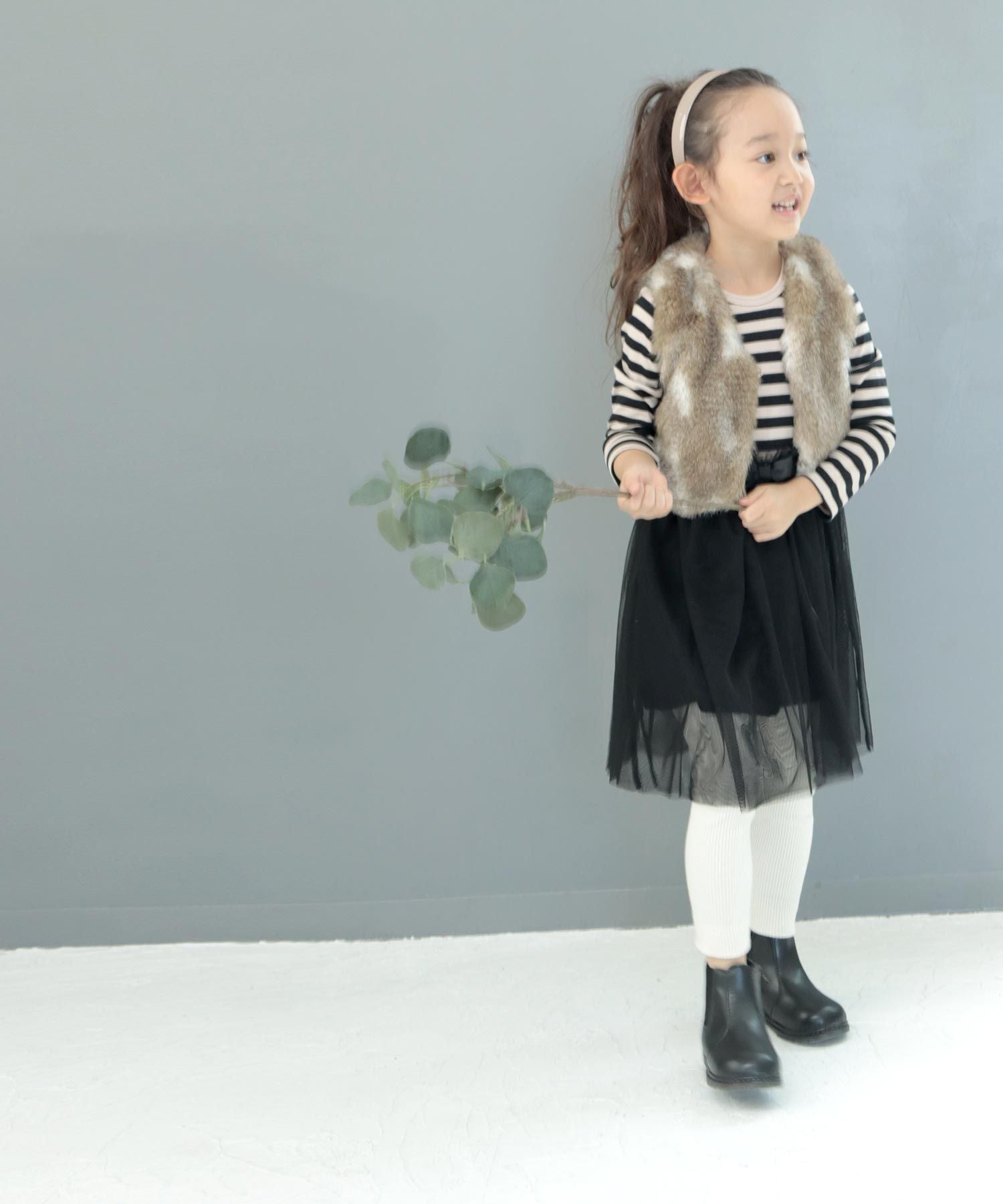 ファスナー付きサイドゴアブーツ