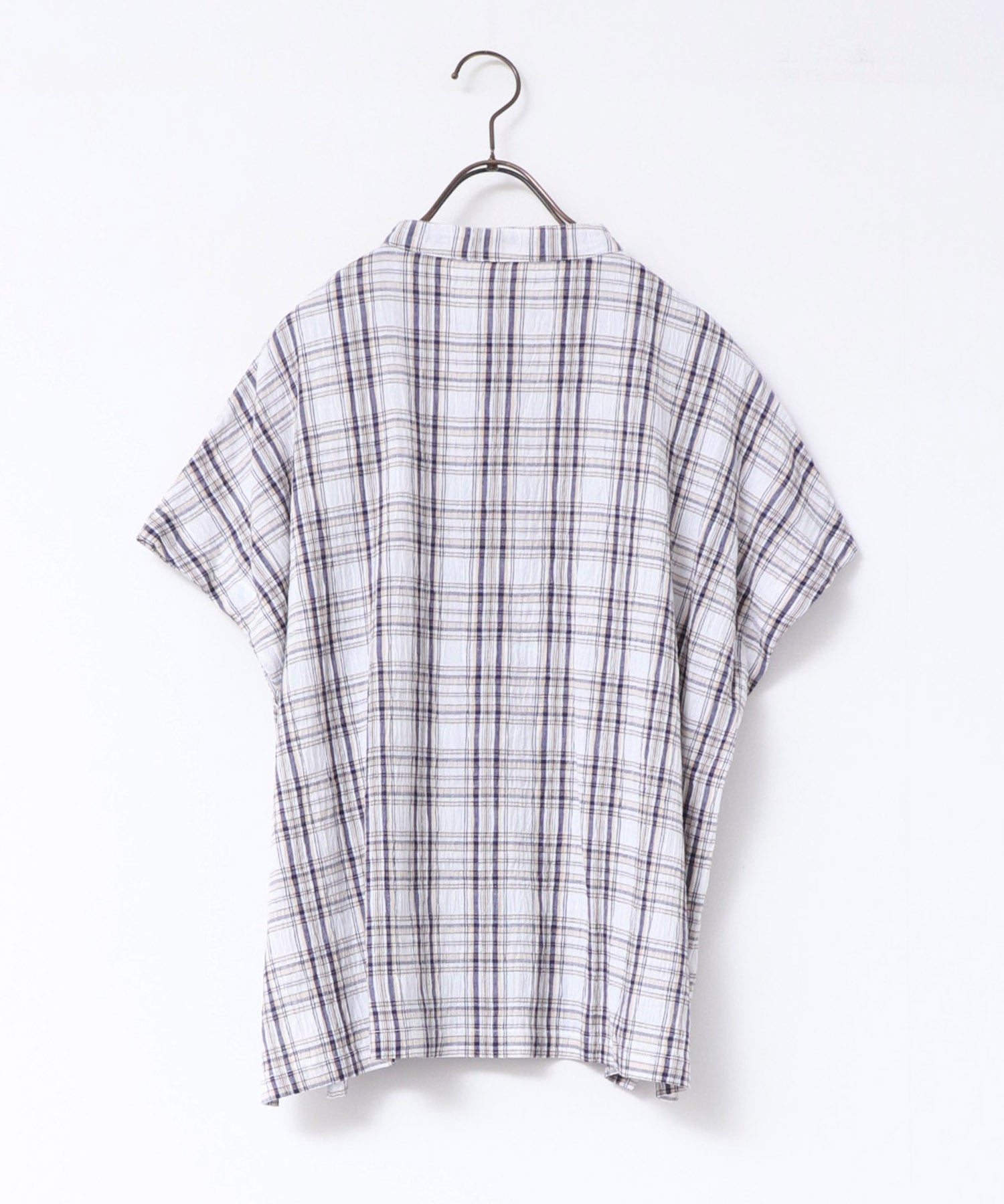 ノイア Noia チェックシャツ (ブラック) ブラック