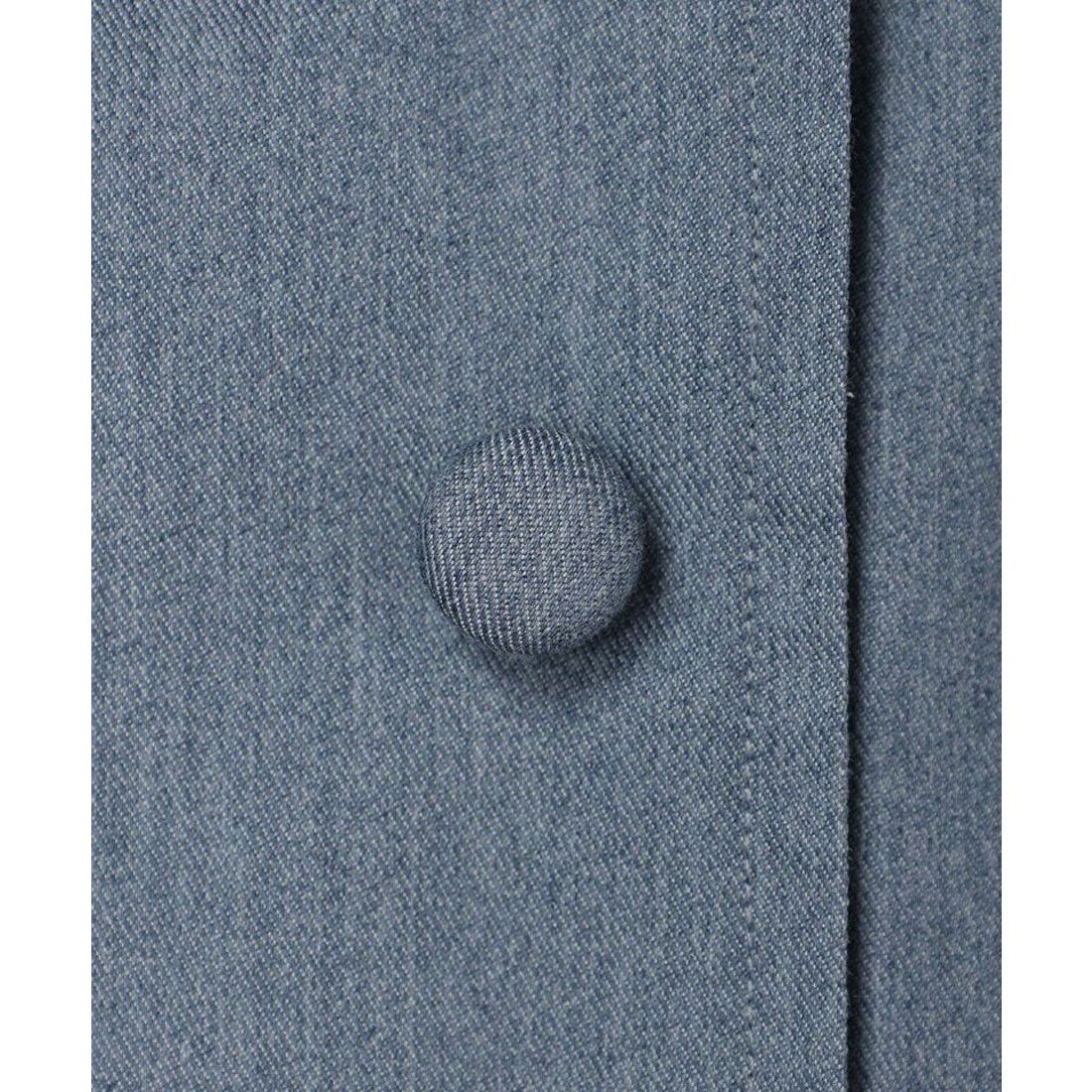 アンアナザーアンジェラス an another angelus フロント釦ハイウエストタイトスカート【洗える】