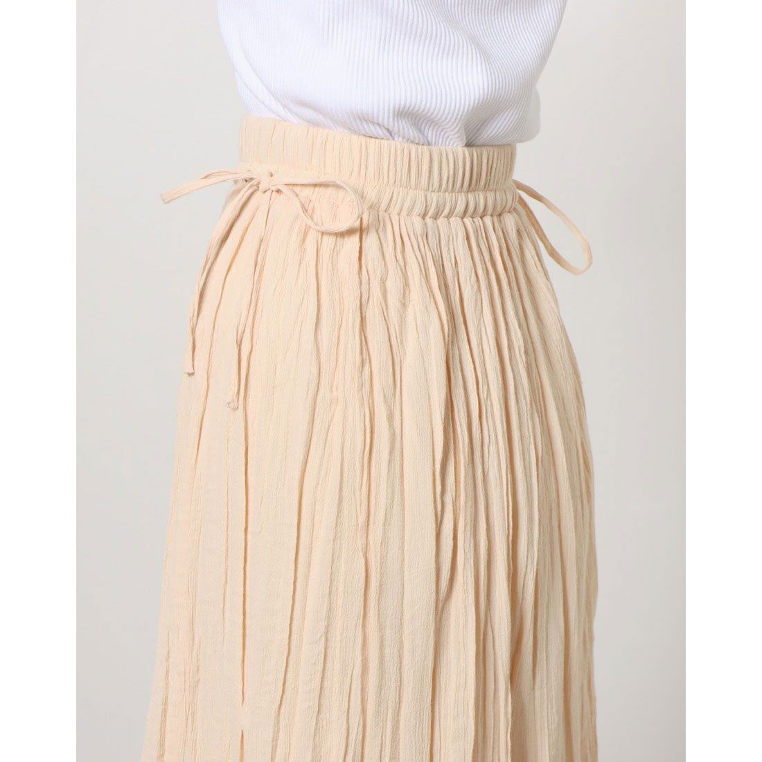 アルシーヴアウトレット archives コットンクリンクルスカート