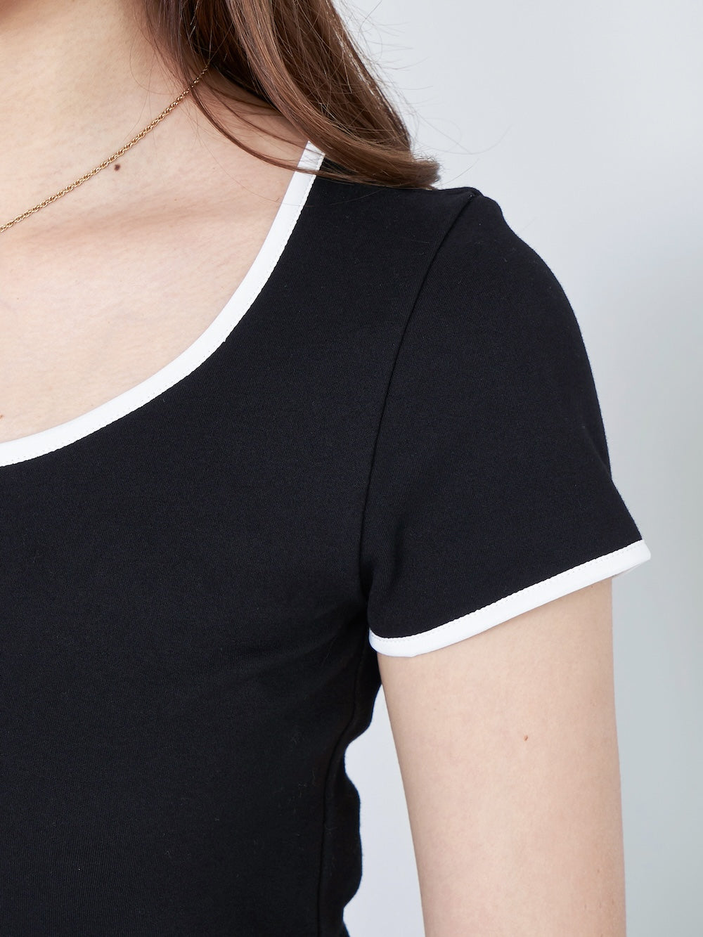 ダーリッチ Darich カメリアモチーフTシャツ (サックス) サックス