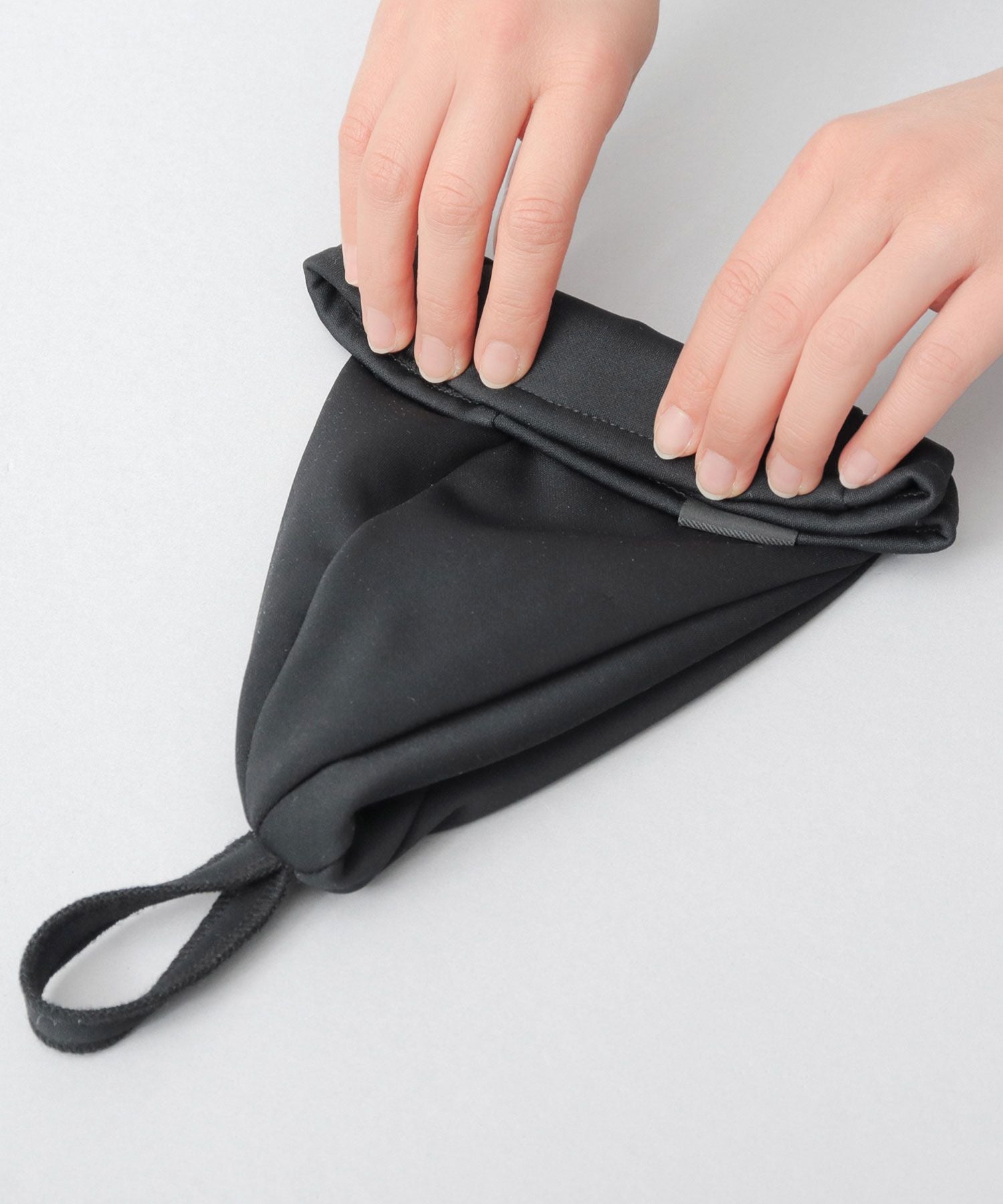 ベーシックエンチ Basiquenti サウナハット サウナキャップ チューリップハット 裏フリース コンパクト サウナグッズ 無地