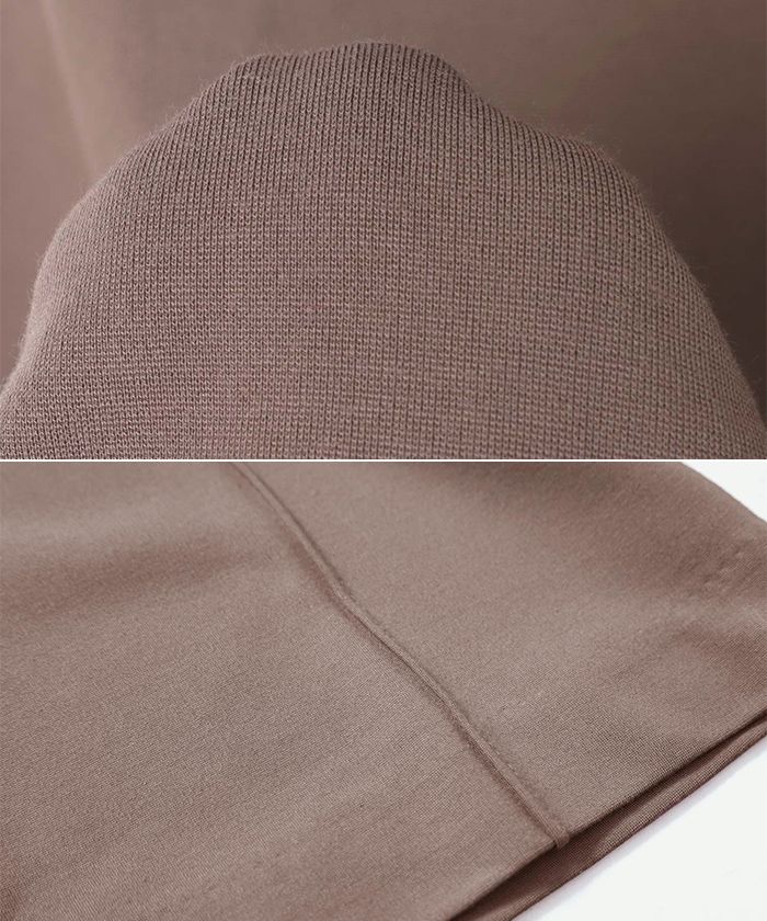 アンドミー andme ポンチ フレア パンツ