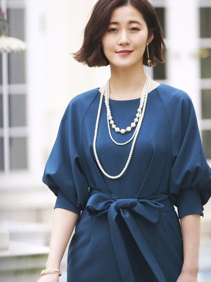 バルーンスリーブワンピース