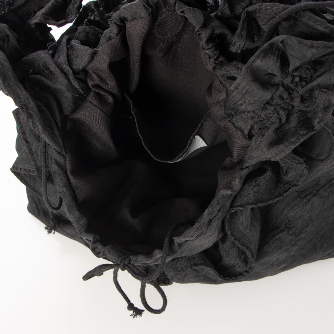 ランダ RANDA ジャガードシャーリングバック (BLACK) BLACK