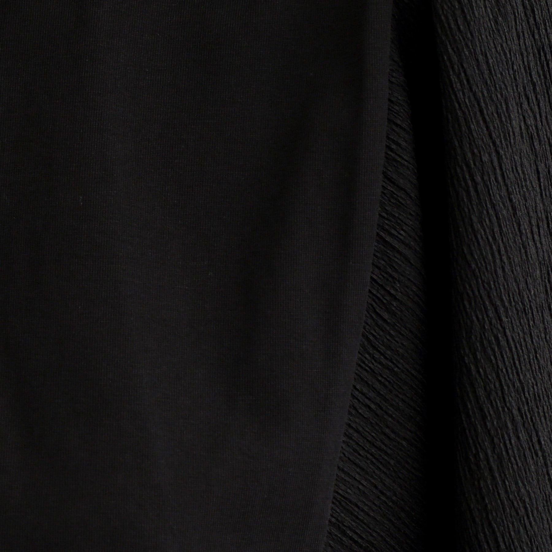 グローブ grove <接触冷感・UVカット・前後2WAY>異素材スリーブプルオーバー