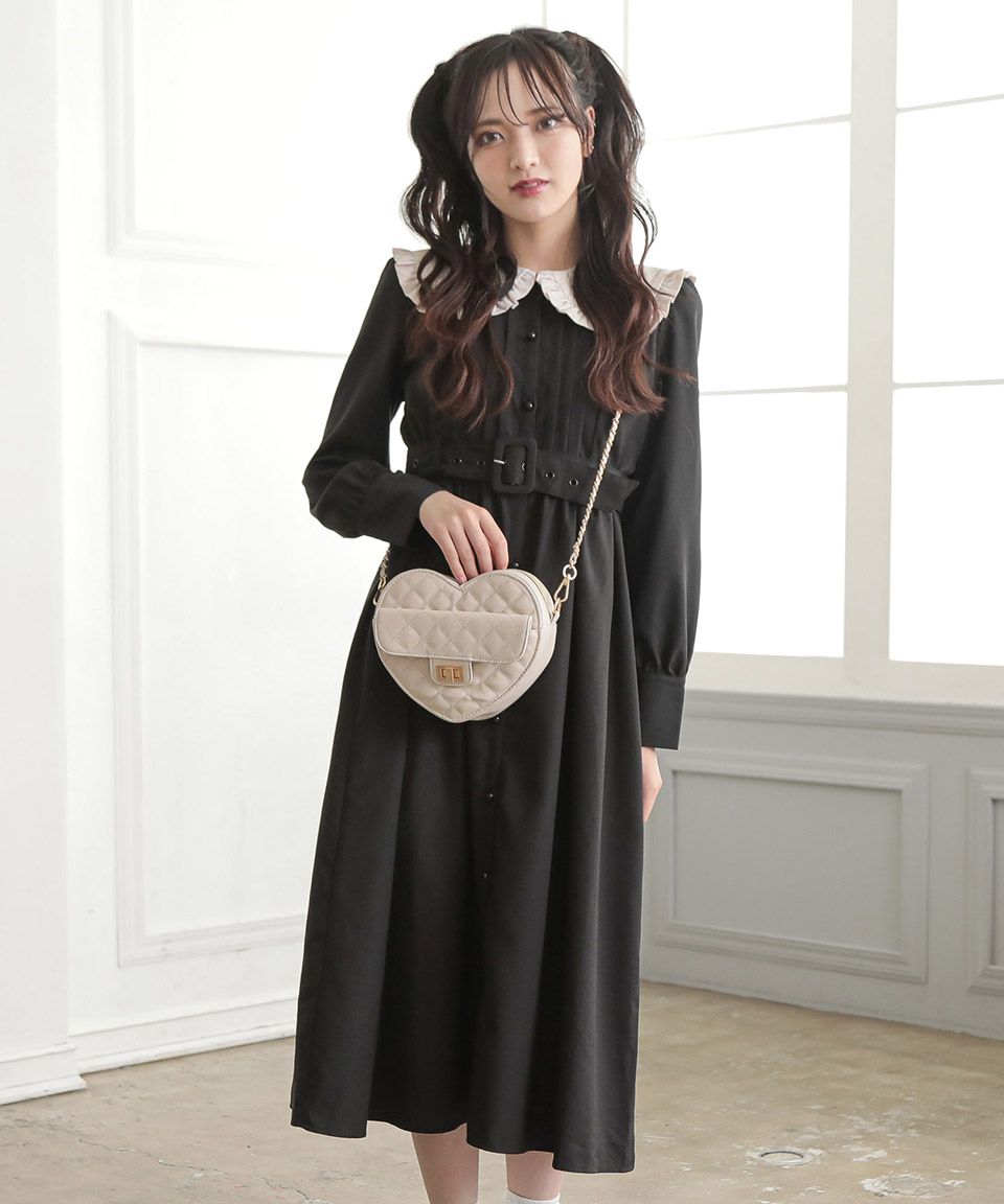 アルトローズ ALTROSE キルティング キルト ショルダーバッグ ハート ラブ