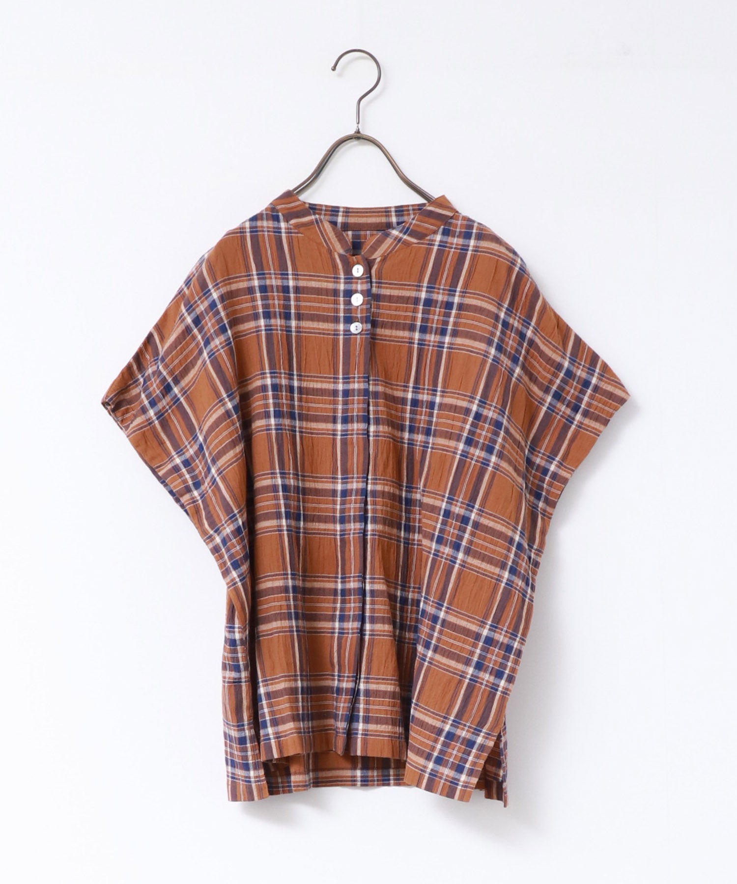 ノイア Noia チェックシャツ (ブラック) ブラック