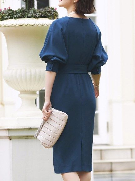 バルーンスリーブワンピース