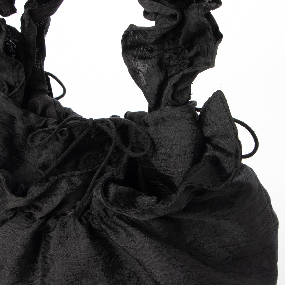 ランダ RANDA ジャガードシャーリングバック (BLACK) BLACK