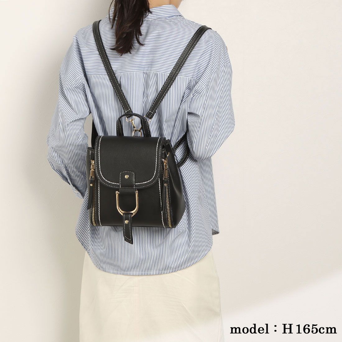 エスピー SP ワンカラーでシンプルなトレンディ2WAYリュックサック ショルダーバッグ 多収納 SSA51-RDBR