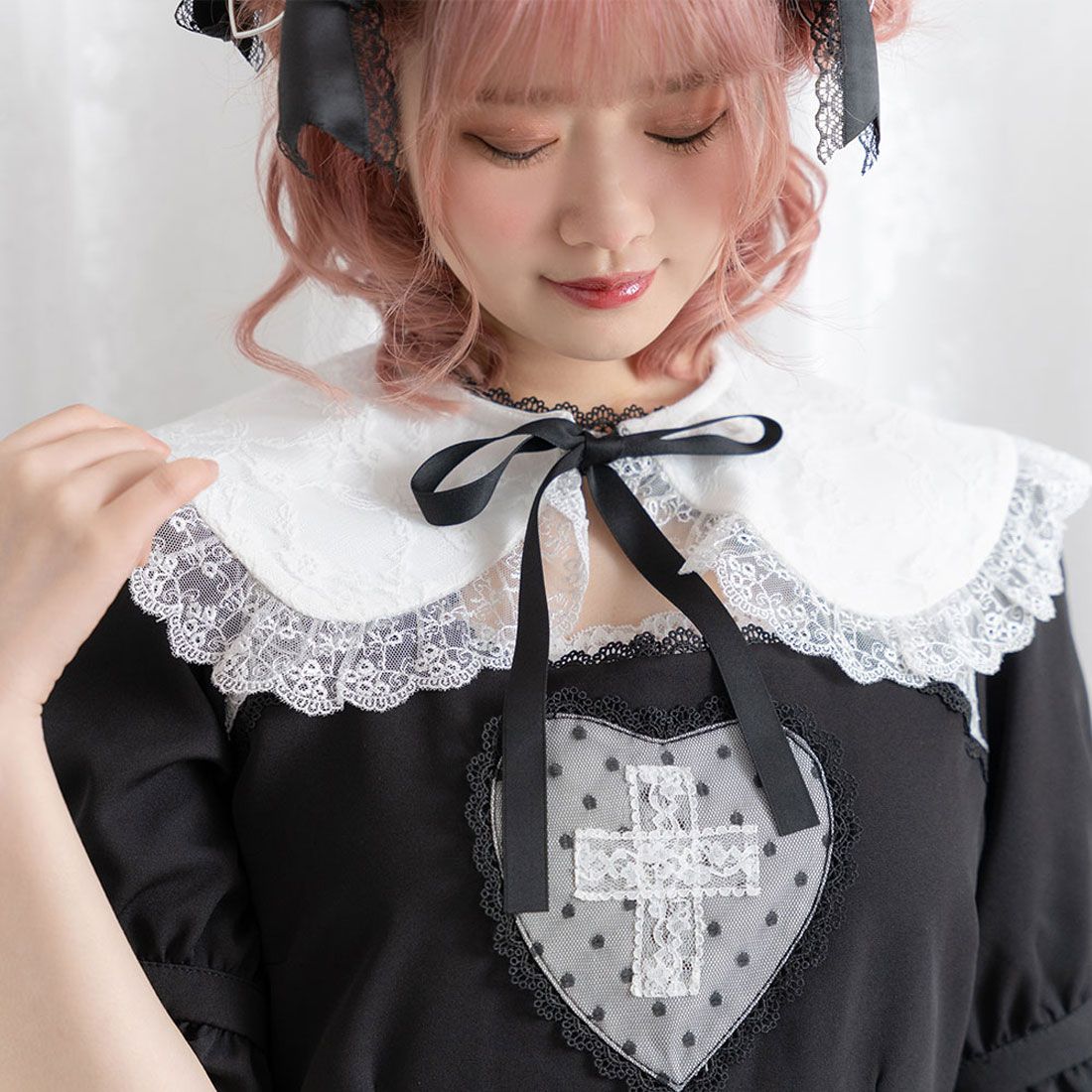 ユメテンボウ 夢展望 闇十字架ハ-トワンピ-ス