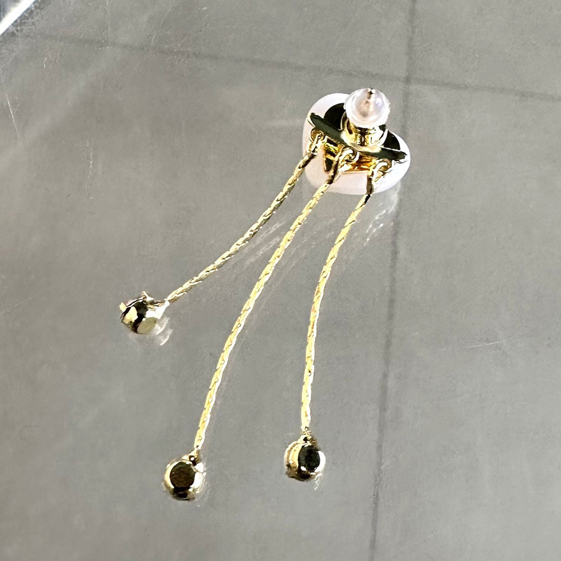 ノンヘッジ non-hedge パールハートピアス (シルバー) シルバー