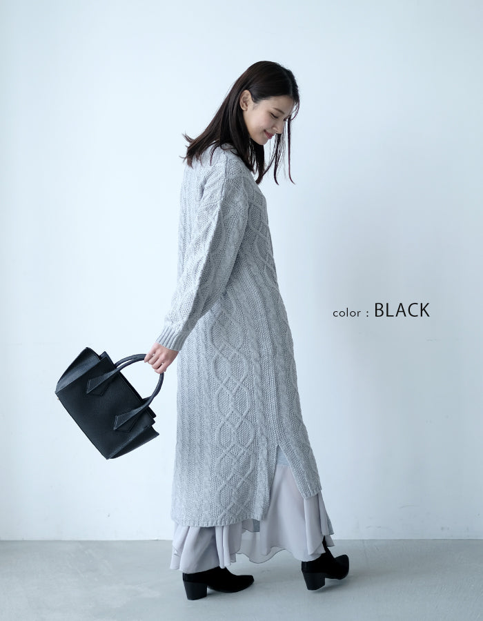 アクアガレージ aquagarage ハンドバッグ ショルダーバッグ (ブラック) ブラック