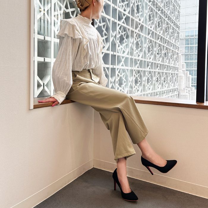 Attagirl Red Sole High Heel Pumps 10cm Heel