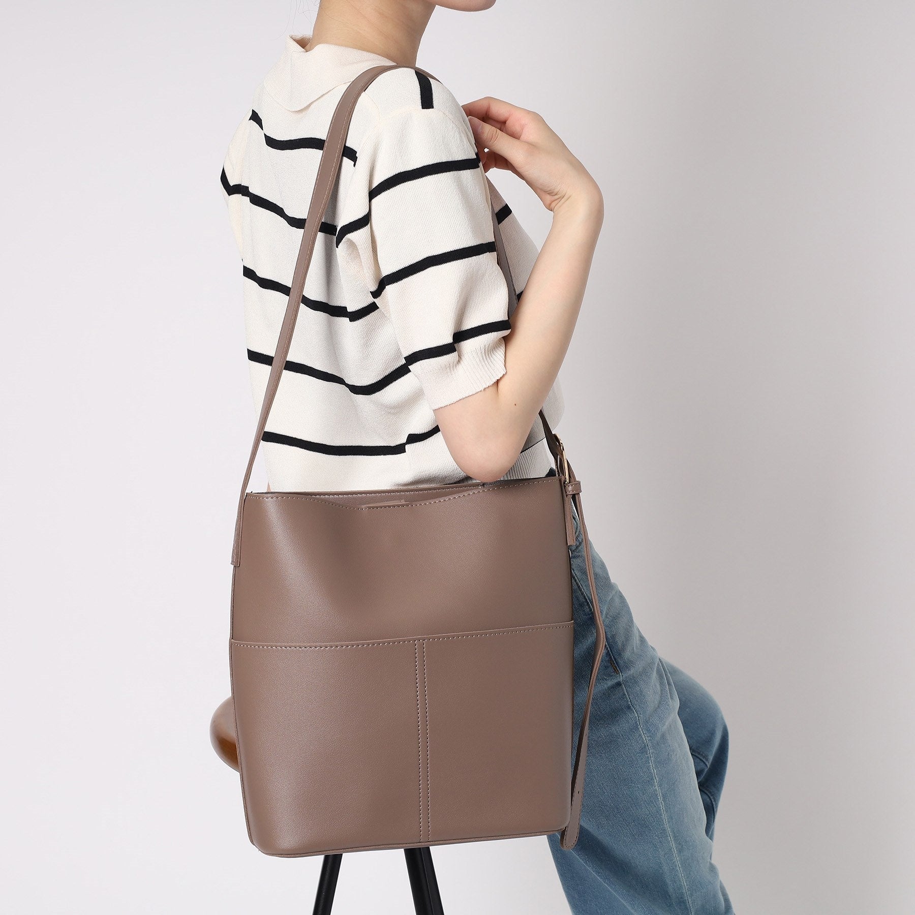 オーバータッシェ Ober Tashe カングーショルダー (キャメルブラウン(041)) キャメルブラウン(041)