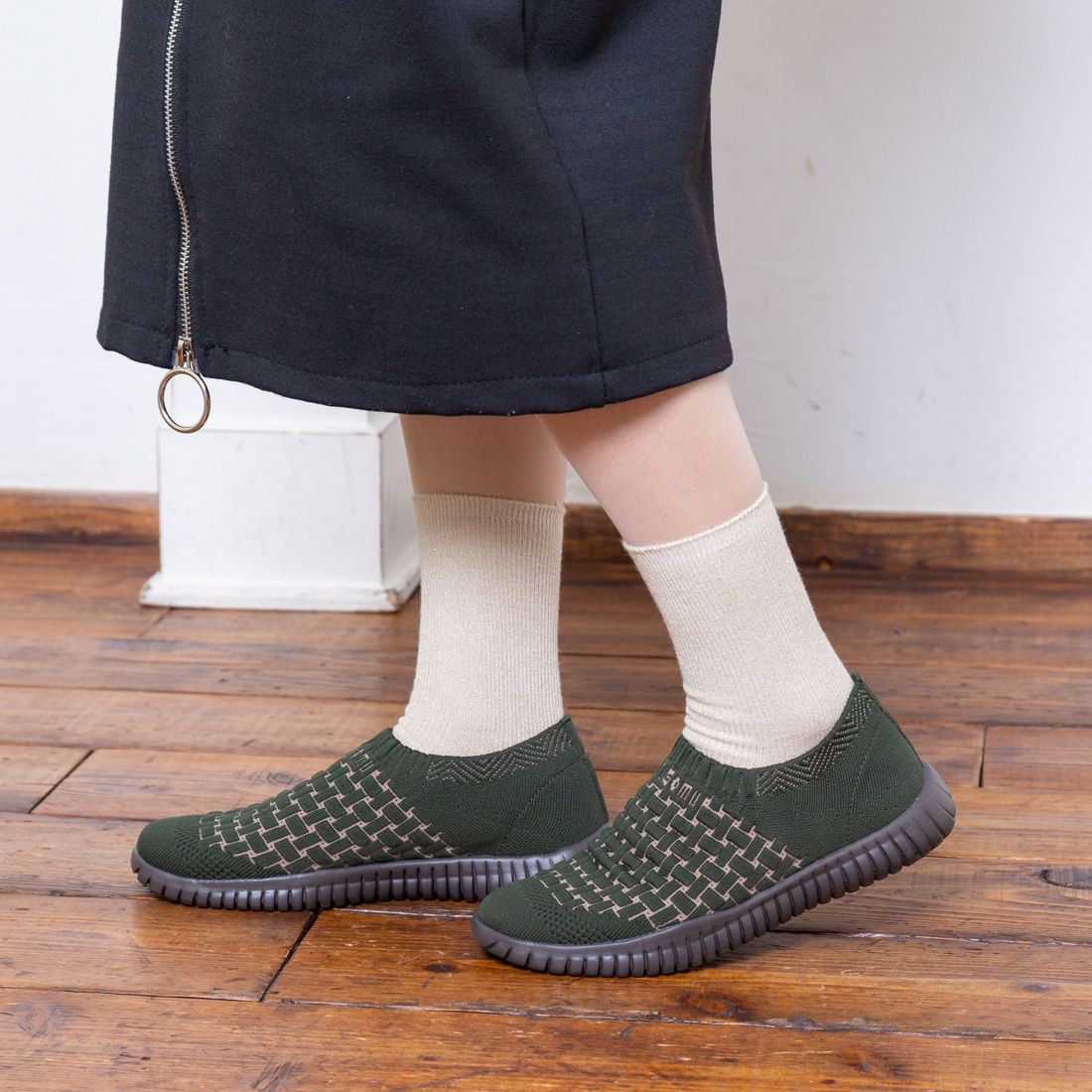 ゴムゴム Gomu56 ニットスニーカー