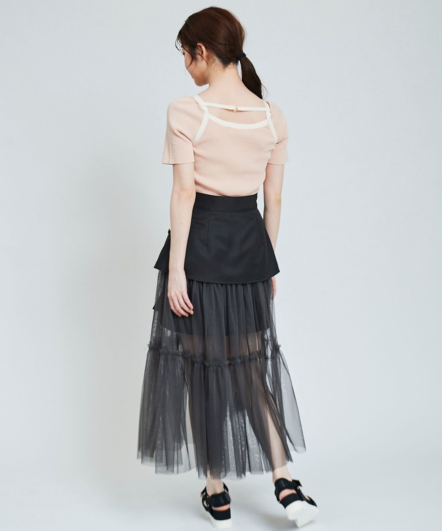 トランテアン ソン ドゥ モード 31 Sons de mode チュール×ミニスカート