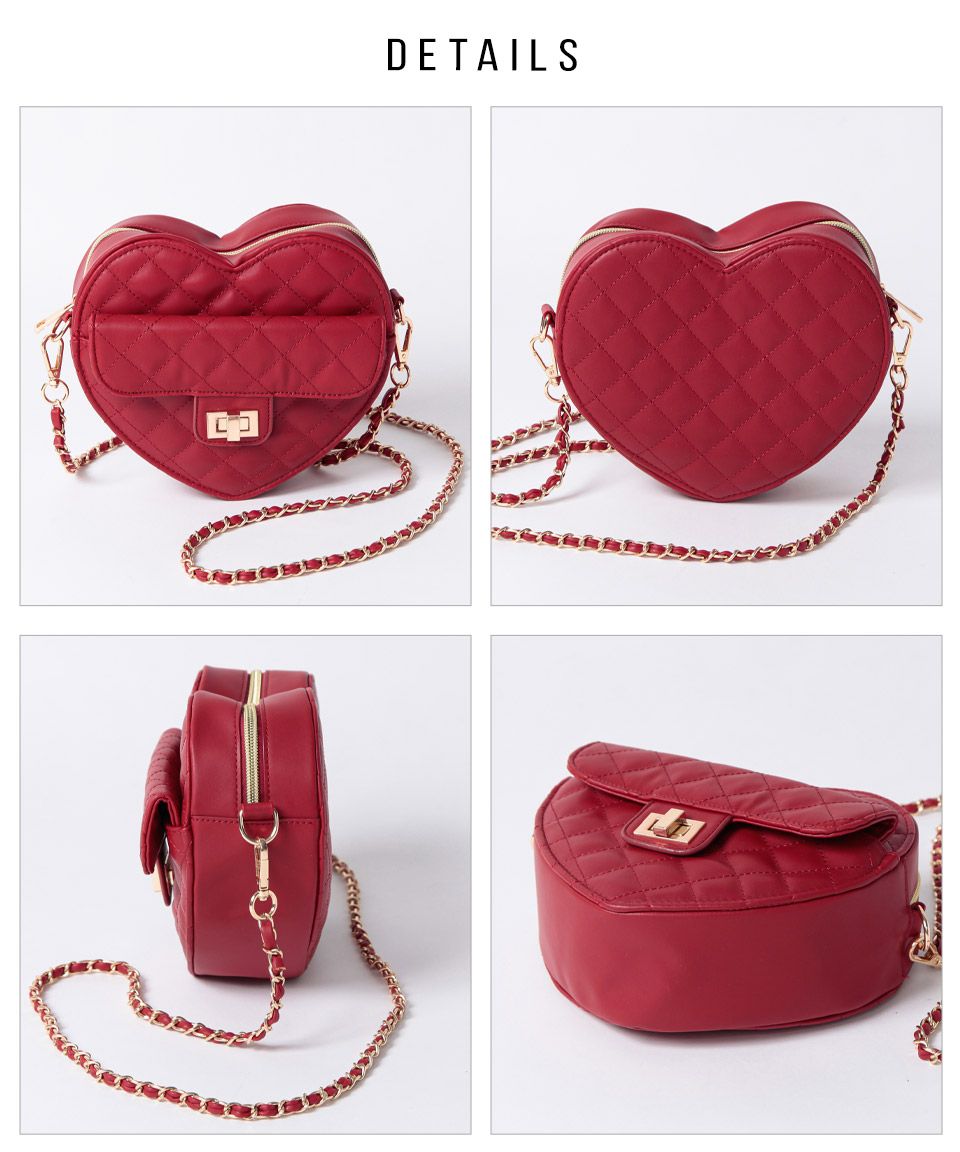 アルトローズ ALTROSE キルティング キルト ショルダーバッグ ハート ラブ