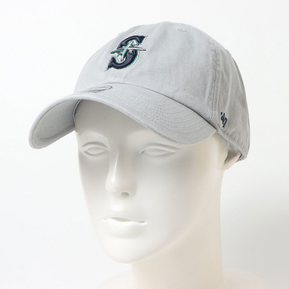 フォーティーセブン 47 キャップ 帽子 シアトル マリナーズ ベースボールキャップ RGW24GWS クリーンナップ 柔らか 47BRAND MARINERS CLEAN UP