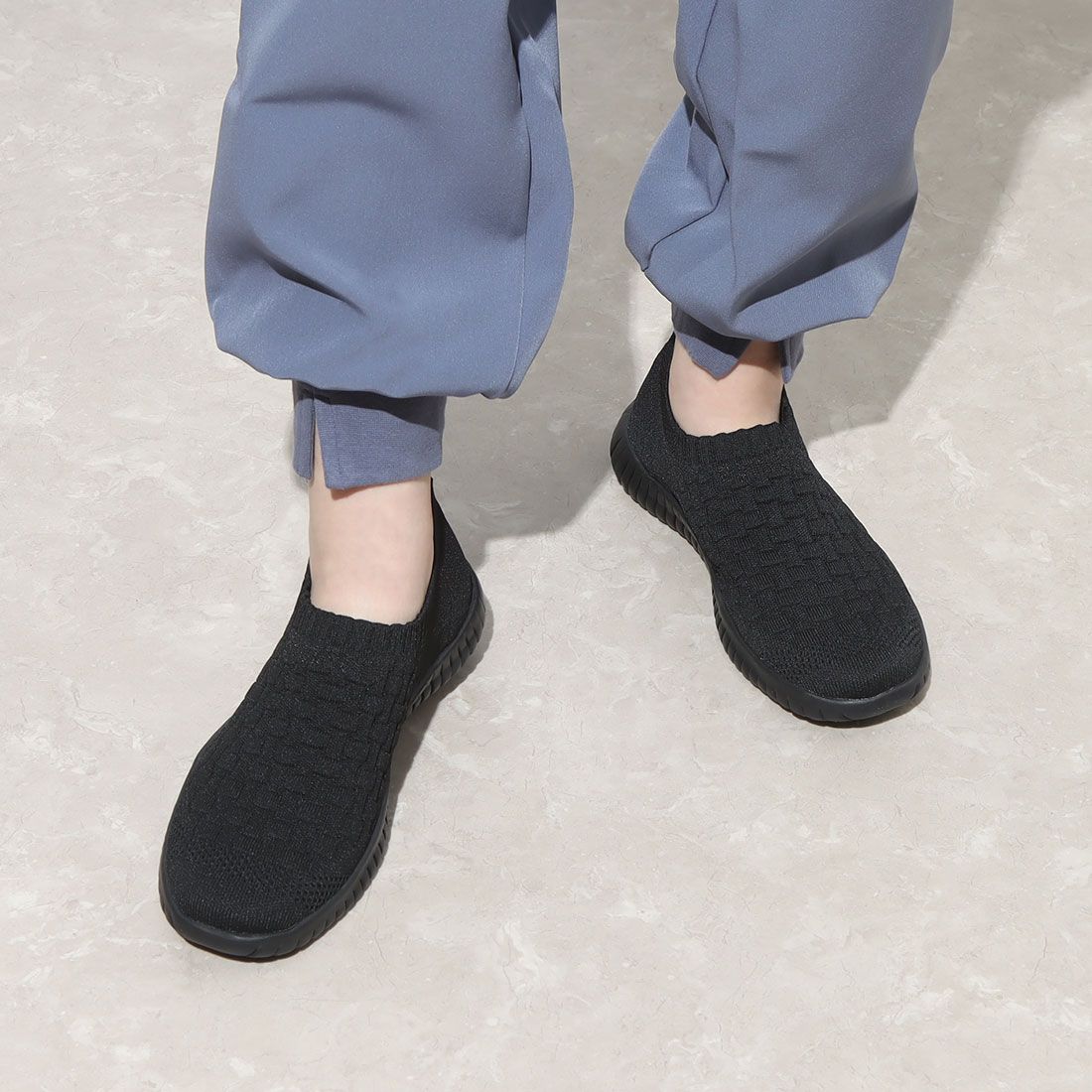 ゴムゴム Gomu56 ニットスニーカー