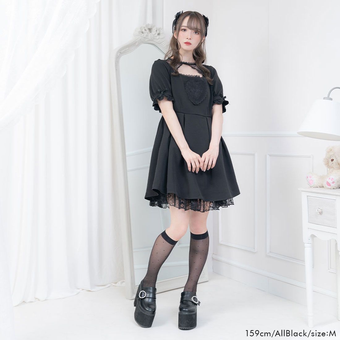 ユメテンボウ 夢展望 闇十字架ハ-トワンピ-ス