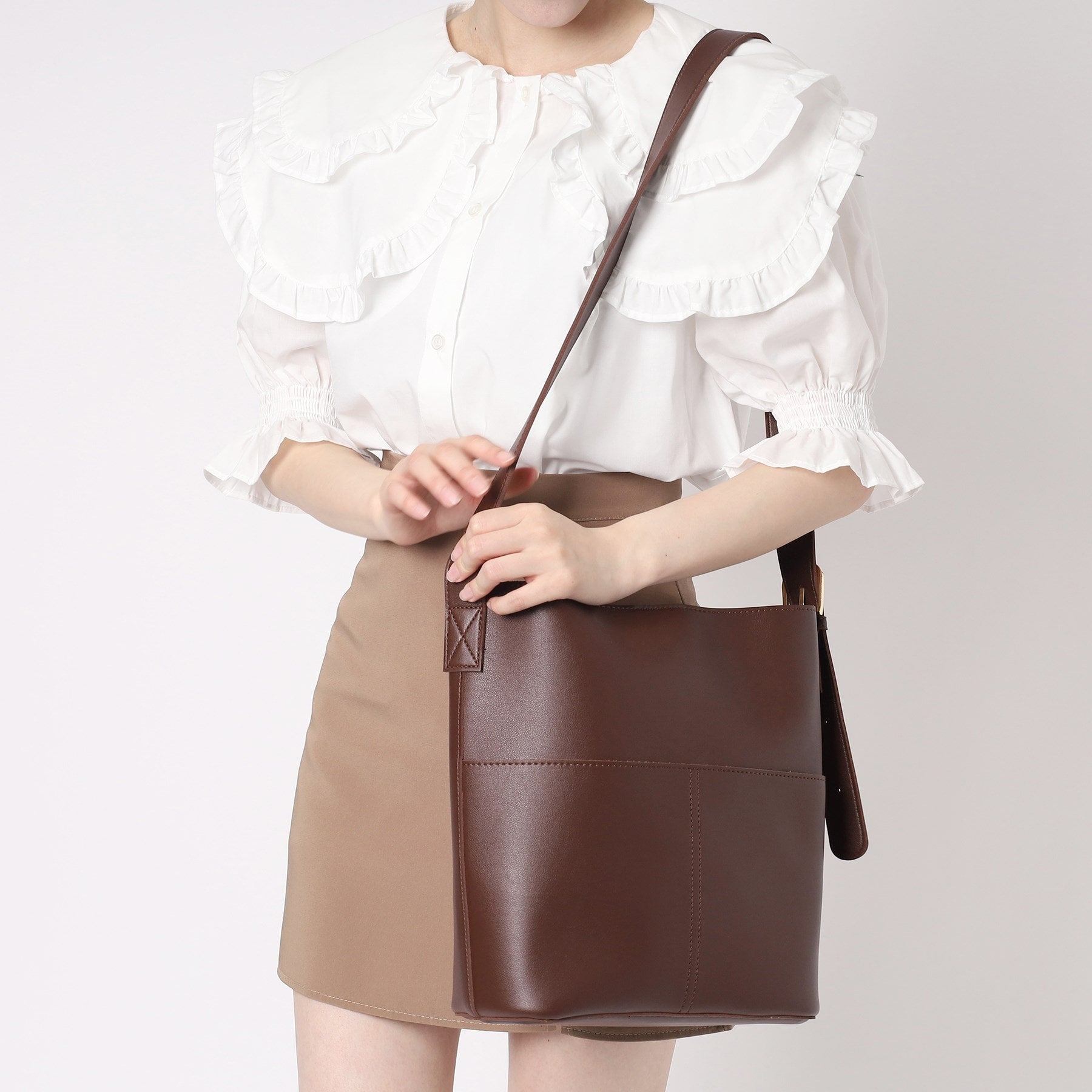 オーバータッシェ Ober Tashe カングーショルダー (キャメルブラウン(041)) キャメルブラウン(041)