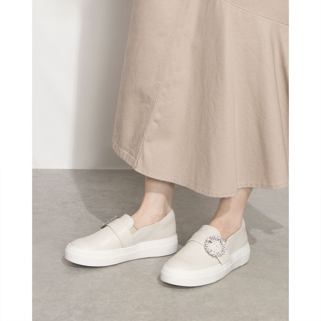 【light】Cassiopeia/カシオペアビジューモチーフボリュームスニーカー