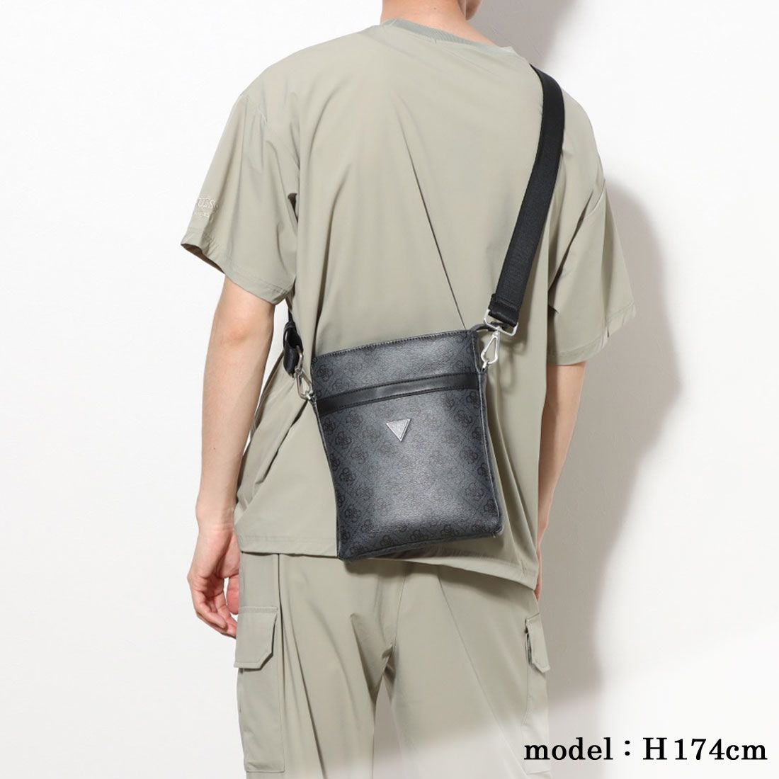 ゲス GUESS VEZZOLA Smart crossbody クロスボディバッグ メンズ