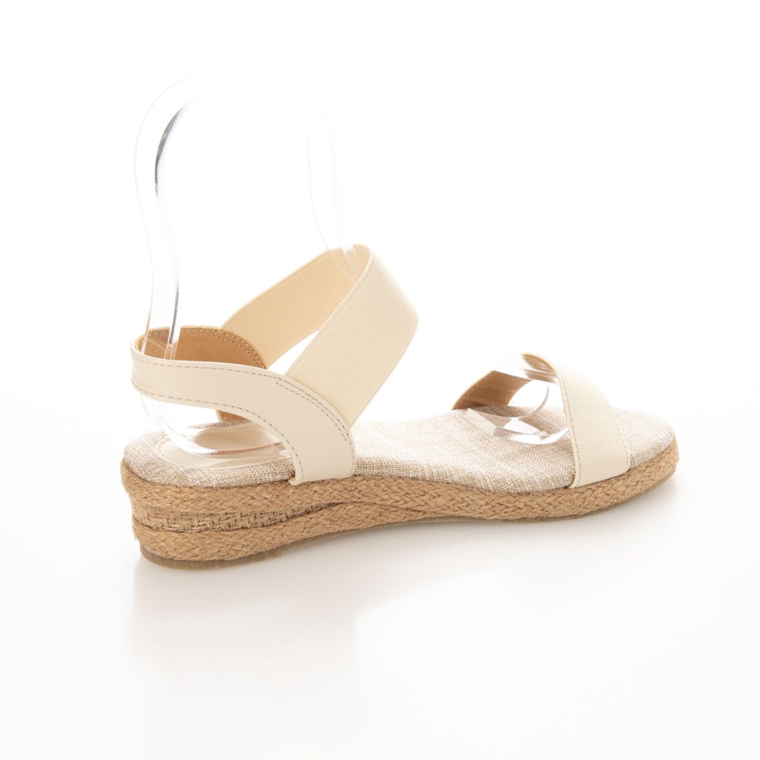 メヌエ Menue ローヒールウェッジゴムサンダル