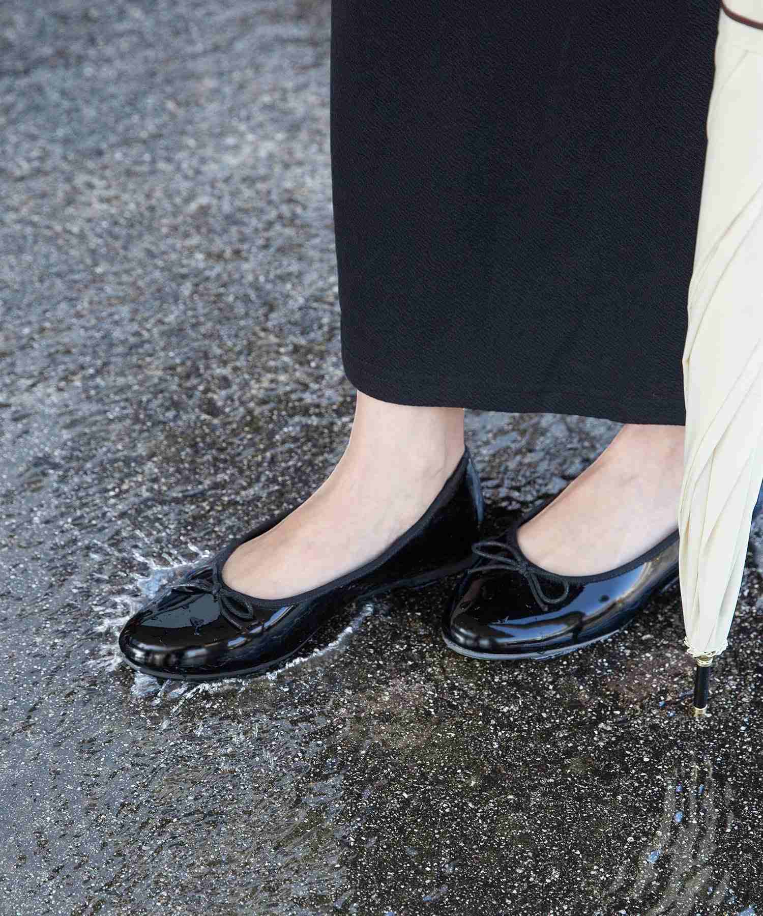 メヌエ Menue レイン バレエシューズ