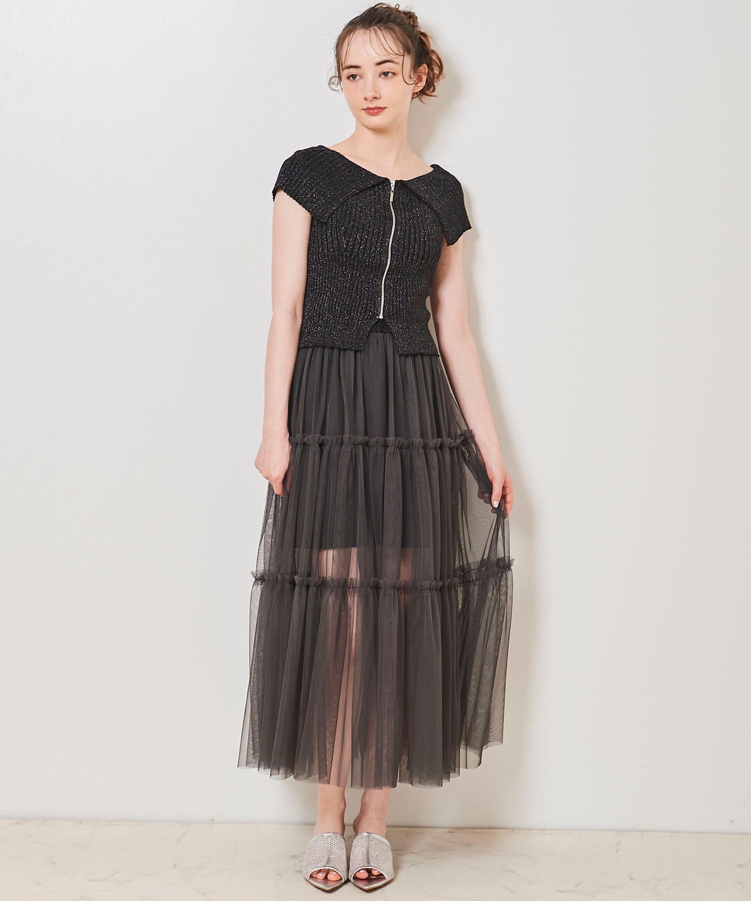 トランテアン ソン ドゥ モード 31 Sons de mode チュール×ミニスカート