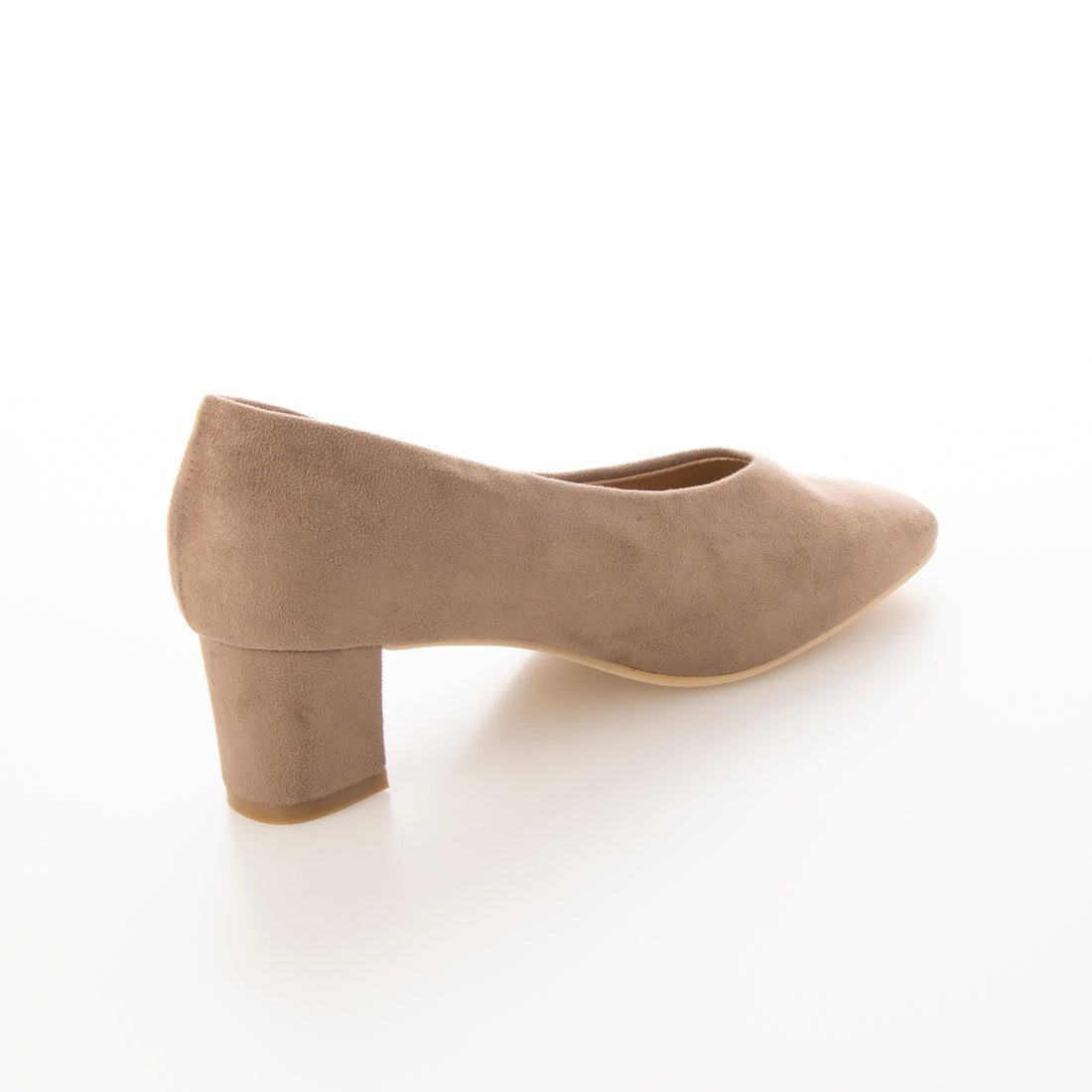 リバティードール LiBERTYDOLL スクエアトゥ5cmチャンキーヒールパンプス/1136 (オークスエード) オークスエード