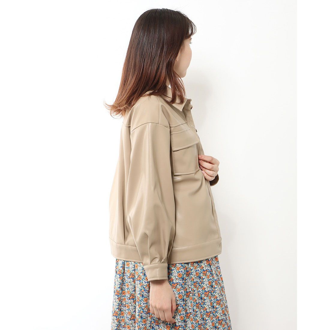 アルシーヴ archives ヴィーガンレザーCPOジャケット