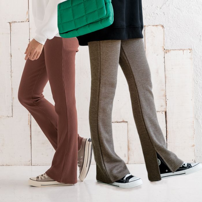 アクアガレージ aquagarage フレアパンツ レディース フレアーパンツ