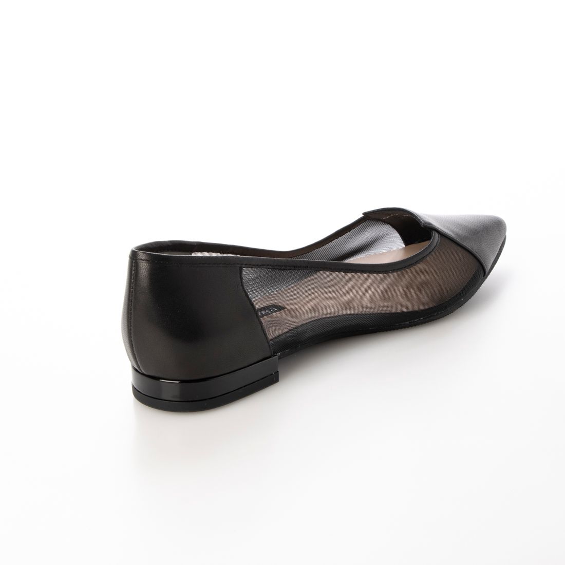 パラディクルール PARADIS COULEUR ポインテッドトウチュールコンビパンプス