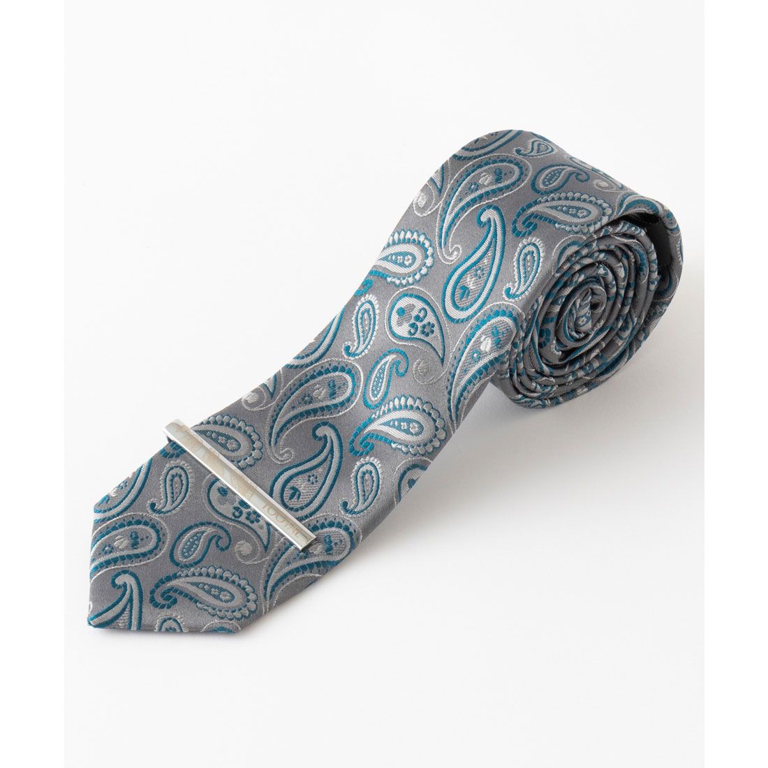 トゥータル Tootal 老舗イギリスブランド Tootal ネクタイ+ピン ギフトセット