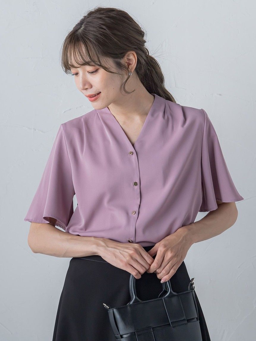 ケティ ketty ベネシャンVブラウス≪手洗い可能≫