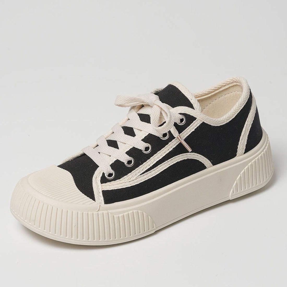 ユメテンボウ 夢展望 厚底キャンバススニーカー
