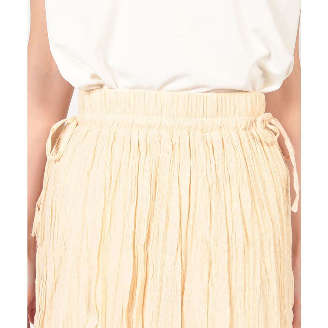 アルシーヴアウトレット archives コットンクリンクルスカート