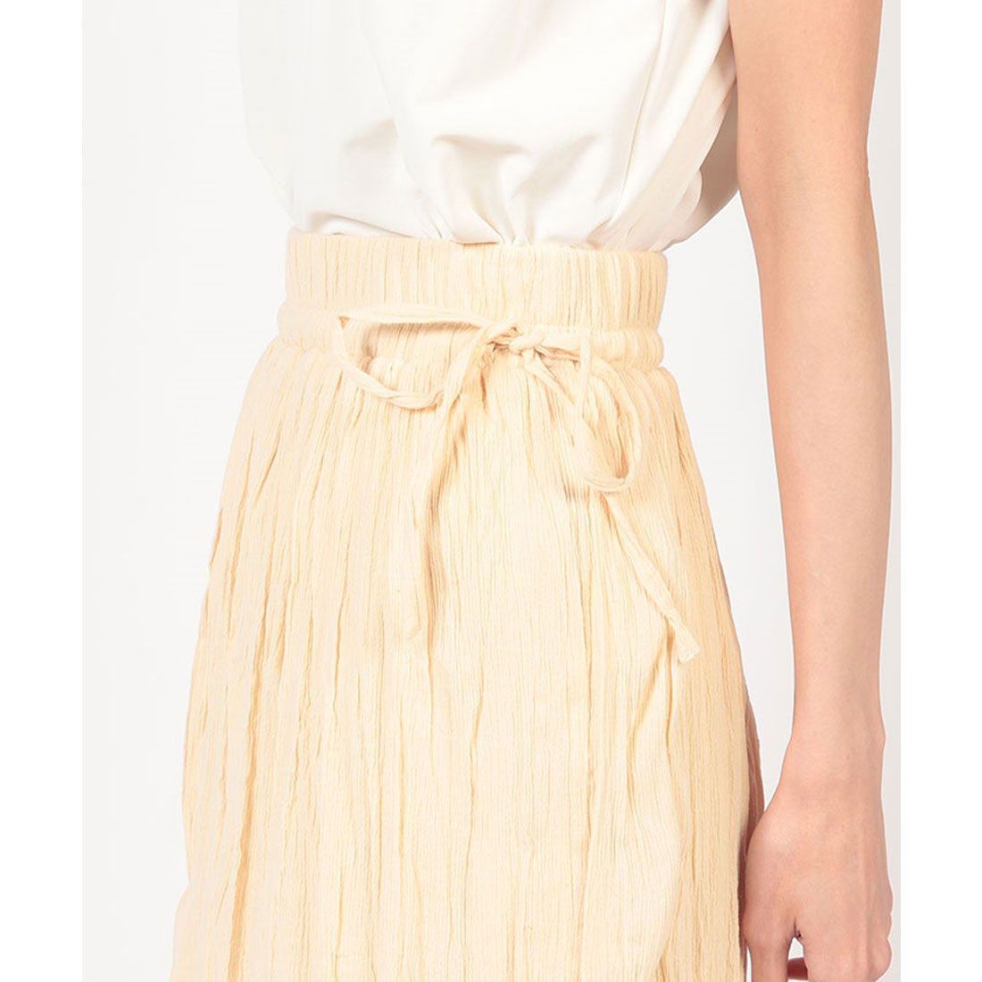 アルシーヴアウトレット archives コットンクリンクルスカート