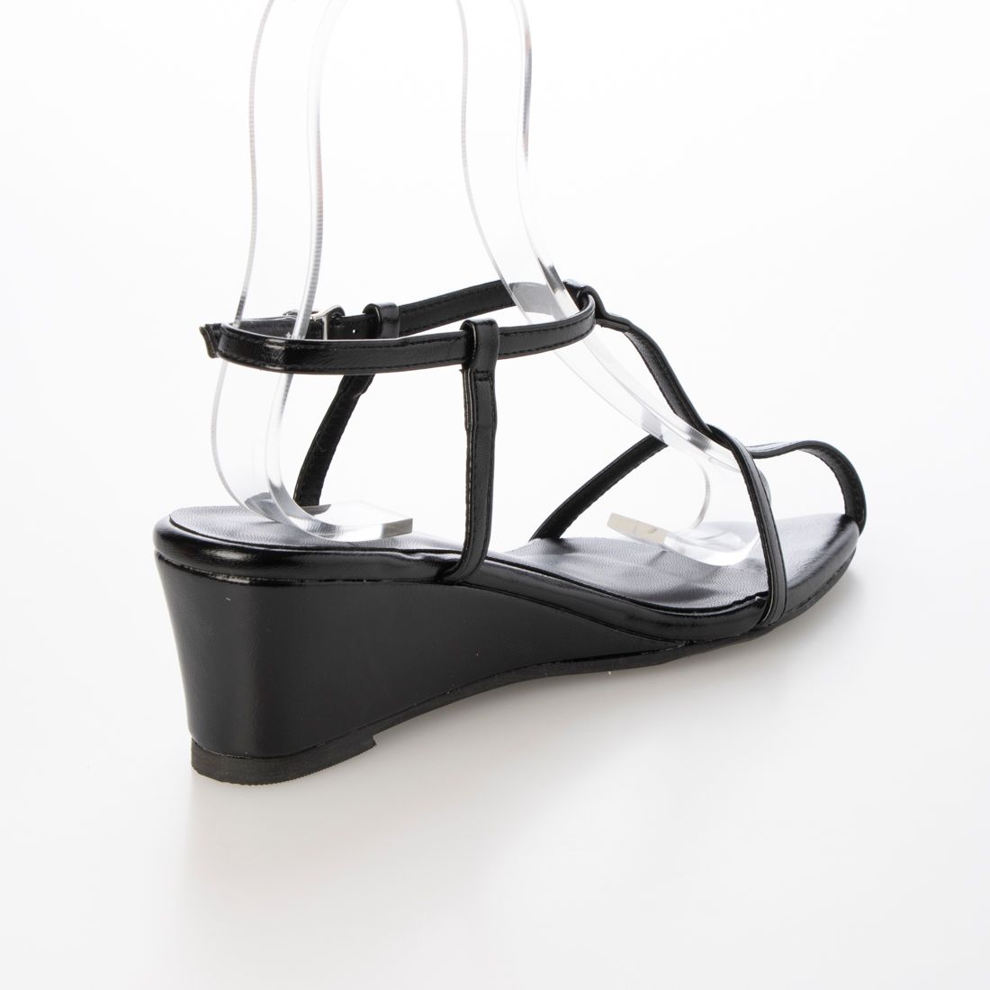 メヌエ Menue Tストラップ ウェッジヒール サンダル