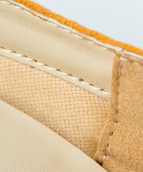 ラナン RANAN 幅広ゆったりアーモンドトゥウェッジパンプス